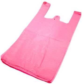 мешки из фольги HDPE STRONG BAGS 30x55 см 100 шт. 14 мкм РОЗОВЫЕ