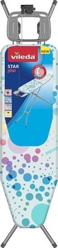 VILEDA STAR PLUS ГЛАДИЛЬНАЯ ДОСКА ШИРОКАЯ 120 x 38 СМ + РОЗЕТКА ДЛЯ АНТЕННЫ