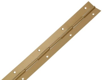 ZAWIAS TAŚMOWY LISTWOWY 30 CM ZŁOTY KRÓTKI 10 SZ