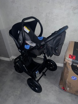 Коляска Kinderkraft MOOV CT BLACK 3в1