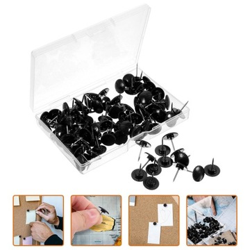 THUMB TACKS PUSH PINS FOTO DEKORACJE ŚCIENNE TABLICA KORKOWA