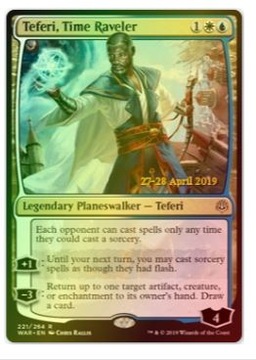 Teferi, Time Raveler FOIL War of the Spark: Extras