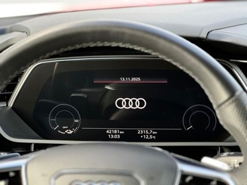Audi Q8 e-tron 95kWh 340KM 2023 Audi Q8 Sportback e-tron S-line LED Matrix Black Pakiet Elektryczny 340KM, zdjęcie 17