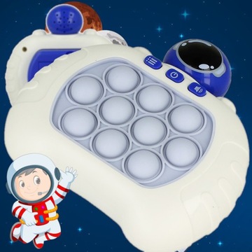 POP IT POPIT АРКАДНАЯ ИГРА ЭЛЕКТРИЧЕСКИЙ АНТИСТРЕСС СВЕТОДИОДНЫЕ ЗВУКИ ПРОСТРАНСТВО