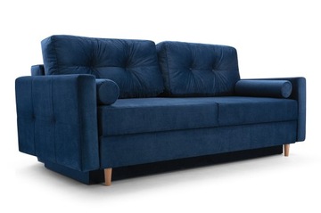 Nowoczesna kanapa skandynawska sofa +spanie PASTEL