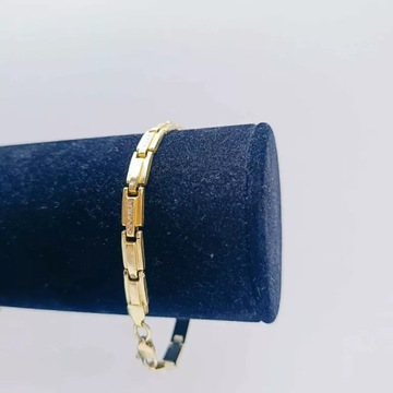 ŚLICZNA ZŁOTA DAMSKA BRANSOLETKA WAGA 5,30/PRÓBA 585 DŁ.19 CM