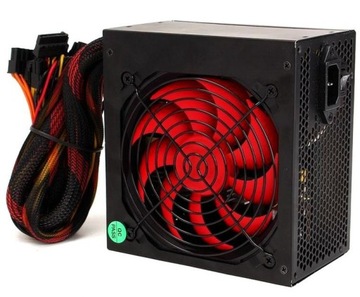 NOWY ZASILACZ 650W 80+ Certyf. 14cm 4xSATA 2xPCI-e