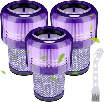 FILTR Zmywalny filtr HEPA Dyson V12 slim detect V12 Slim Complete Zestaw 3x