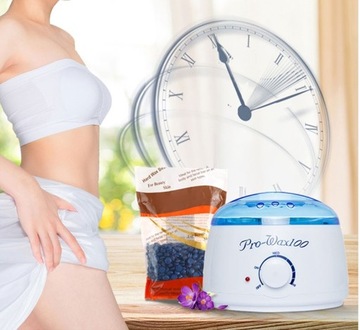 НАГРЕВАТЕЛЬ ВОСКОВ ТВЕРДЫЙ ВОСК + НАБОР ДЛЯ ДЕПИЛЯЦИИ