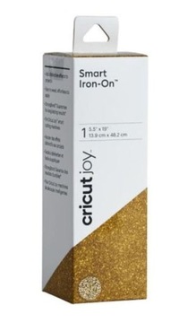 Cricut Joy Smart Iron-On - Gold Gliter - brokat - 48,2 cm