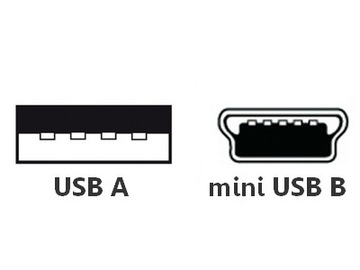 GEMBIRD CC-USB2-AM5P-3 USB A — кабель mini B 0,9 м