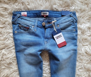 rurki TOMMY Jeans Hilfiger SOPHIE Skinny W24 XXS