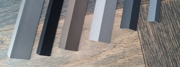 KĄTOWNIK PCV Osłona PVC NAROŻNIK 20x20mm SZARY CIEMNY 200cm