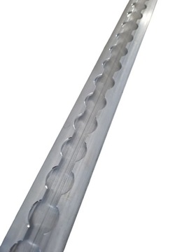 LISTWA szyna AIRLINE PÓŁOKRĄGŁA 3000x40 mm do mocowania ładunku