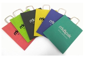 TORBA PAPIEROWA Z TWOIM NADRUKIEM LOGO a3 1000 SZT