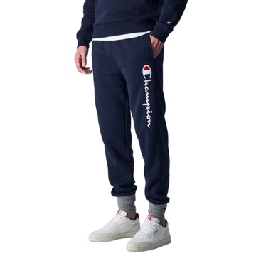 Spodnie dresowe męskie Champion Leg Embroidered Fleece Joggers 219418 r.M