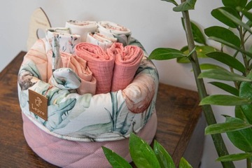 Koszyk, pojemnik Leśny Raj z szarym