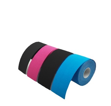 KINESIOTAPING TEJP TAŚMA KINEZJOLOGICZNA 4 sztuki KOLANO ŁOKIEĆ PLASTER PRO