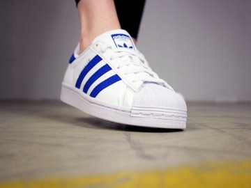damskie buty Adidas Superstar UNIKAT Originals sneakersy białe tenisówki