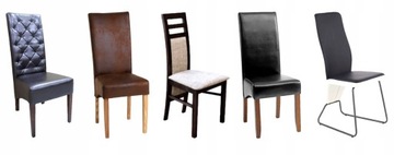 НАБОР ИЗ 4 ШТ. ЧЕХОЛЫ ДЛЯ СТУЛА XL, ПЛОТНЫЙ ВЕЛОР