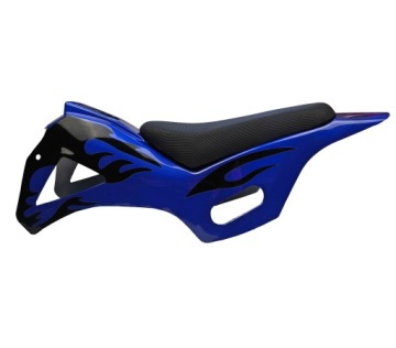 Пластиковые обтекатели, комплект сидений, карманный велосипед, мини-кроссовый велосипед, синий