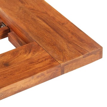 Каркас кровати-футона в японском стиле, дерево акации, 100х200 см.