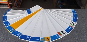 Немецкие номерные знаки - БЕСПЛАТНЫЕ СТИКЕРЫ