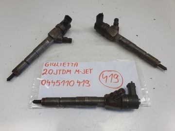ALFA ROMEO GIULIETTA 2.0 JTDM VSTŘIKOVACÍ TRYSKA VSTŘIKOVAČE 0445110419