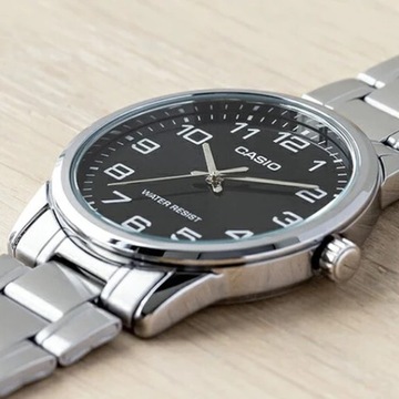 ZEGAREK MĘSKI CASIO MTP-V001D-1BUDF (zd107b) + BOX + GRAWER