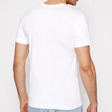 Calvin Klein t-shirt koszulka męska biała J30J318067-YAF L