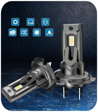 H7 Светодиодные лампы CSP белые 6500K 1–1 12 В CANBUS CAN МОЩНОСТЬ БОЛЬШЕ СВЕТА