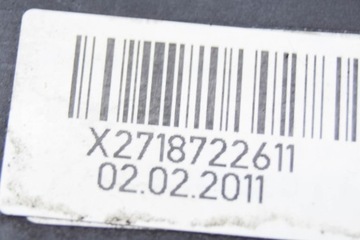 BMW 7 F01 PŘEDNÍ PRAVÉ DVEŘE VNĚJŠÍ KLIKA RHD 7187226 3.0 DIESEL 225