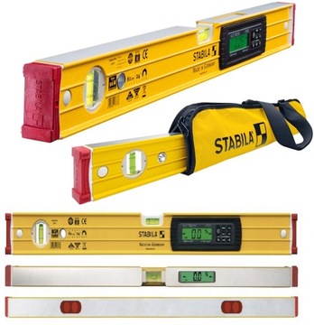 STABILA Poziomica elektroniczna z magnesem TECH 196M IP 65 61cm pokrowiec