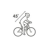 Седло ONDINA коричневое RELAXED 90° Selle Royal