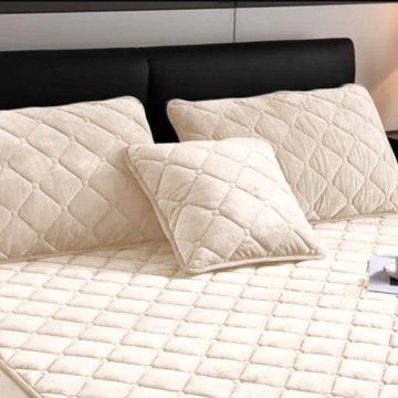 НАМАТРАЦ ВОДОНЕПРОНИЦАЕМЫЙ 160x200x30 + 2x НАВУШКА 48x74