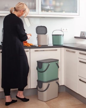 Контейнер для сортировки мусора BIO Rotho Albula 6л.