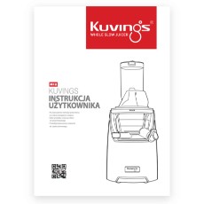 KUVINGS D9900 МЕДЛЕННАЯ СОКОВЫЖИМКА КРАСНАЯ