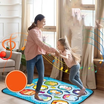 БОЛЬШОЙ ТАНЦЕВАЛЬНЫЙ КОВРИК МУЗЫКАЛЬНАЯ ТАНЦЕВАЛЬНАЯ ИГРА