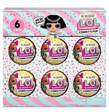 L.O.L. Surprise 6 pak kul z serii Confetti