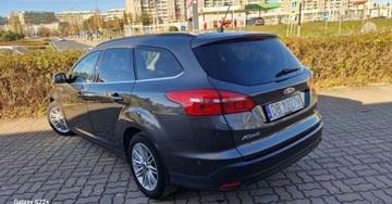 Ford Focus III Kombi Facelifting 1.0 EcoBoost 125KM 2018 Ford Focus Super Stan NawigacjaGrzane foteleTITANIUMZarejestrowany, zdjęcie 3