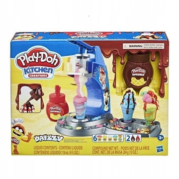 PLAY DOH CIASTOLINA TĘCZOWA LODZIARNIA E6688