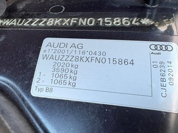 Audi A4 B8 Limousine Facelifting 1.8 TFSI 170KM 2014 Audi A4 Limousine 1.8 benzyna 170 KM Xenony Skóry, zdjęcie 28