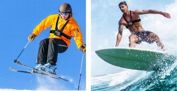 Zestaw SHOOT do kamer sportowych Szelki + Uchwyt smartfon + J-Hook (ZGP.4)