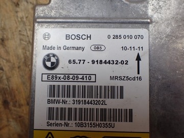 МОДУЛЬ КОНТРОЛЛЕРА ПОДУШЕК БЕЗОПАСНОСТИ ДЛЯ BMW 316D E91 LIFT EUROPA KOMBI 9184432