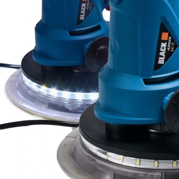 МОЩНАЯ ШТУКАТУРНО-ШЛИФОВАЛЬНАЯ МАШИНА ДЛЯ СВЕТОДИОДНОЙ БУМАГИ 2200 ВТ