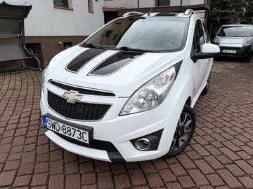 Chevrolet Spark II Hatchback 1.0L DOHC 68KM 2011 Chevrolet Spark TYLKO 126tyśkm! 1WŁ 1.0b ORYGINAŁ LAKIER 2011r LT SKÓRY!, zdjęcie 18