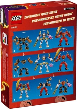 LEGO NINJAGO 71806 МЕХ «ЭЛЕМЕНТ ЗЕМЛИ» COLEA НОВЫЙ НАБОР ДЛЯ МАЛЬЧИКОВ