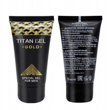 Гель для увеличения пениса Titan Gel для мужчин