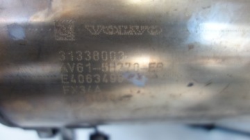 VOLVO S60 V60 ФИЛЬТР КАТАЛИТИЧЕСКОГО НЕЙТРАЛИЗАТОРА 31338003 D2