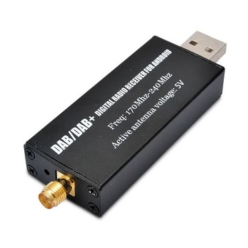 АДАПТЕР DAB-ТЮНЕРА ДЛЯ РАДИО С USB-СИСТЕМОЙ ANDROID